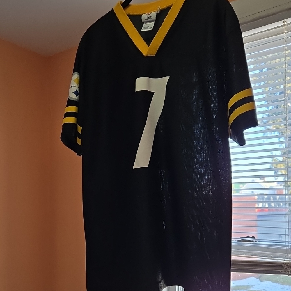 NFL Black and Yellow Team Apparel Jersey